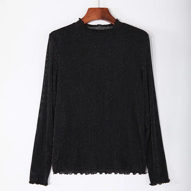 Women half neck knitted pullover