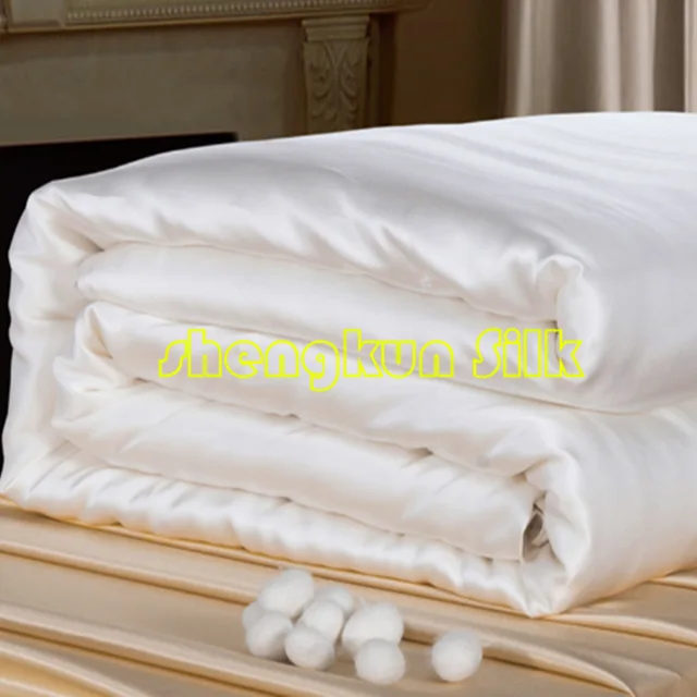 Luxury Silk Cover 100% Natural Mulberry Silk Comforter with Wholesale Price