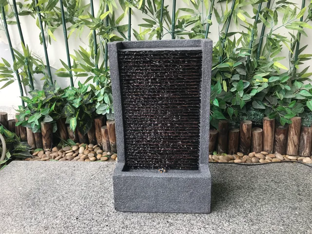 Slate water fountain