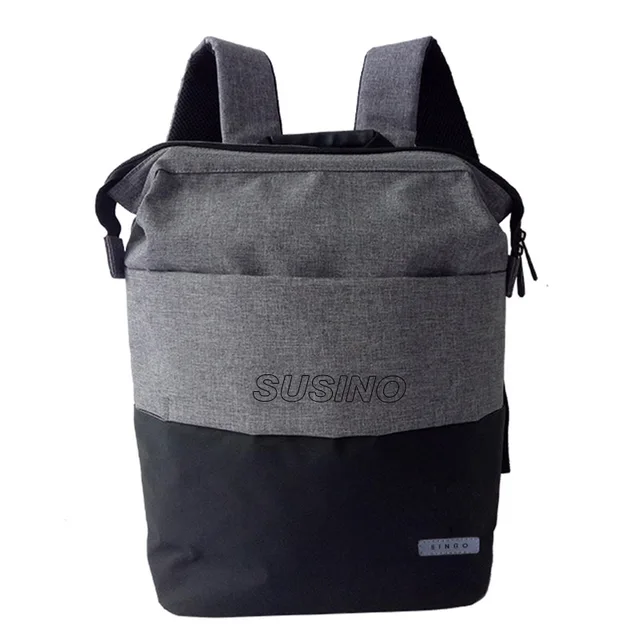 New 2020 Anti Theft Laptop Backpack Bag Gray Custom Logo Recycled School Bags