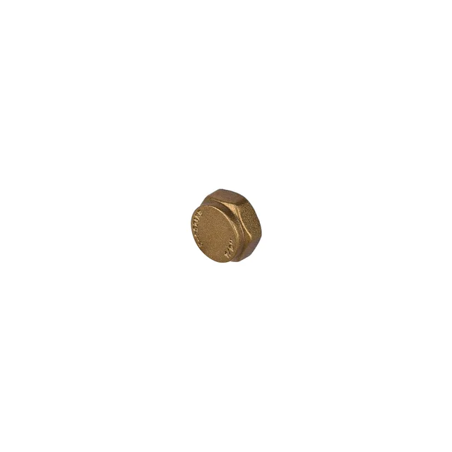 Threaded Brass Blanking Nut 1/2" Pack of 1 UK