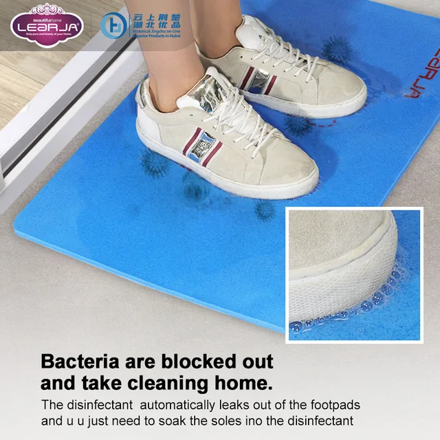 Anti-bacterial door mat
