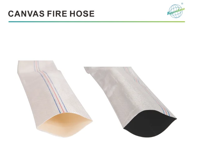Canvas fire hose