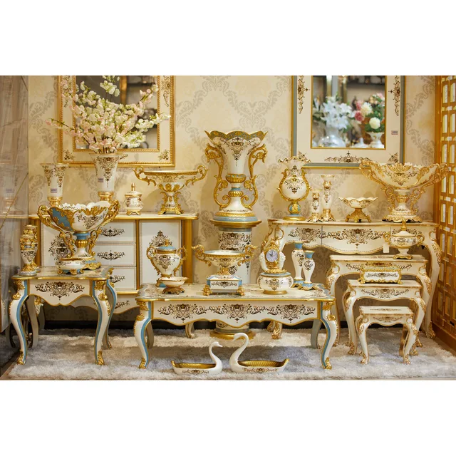 European style/ American style/ Middle East Royal style high luxury home decor & furniture & animal collection