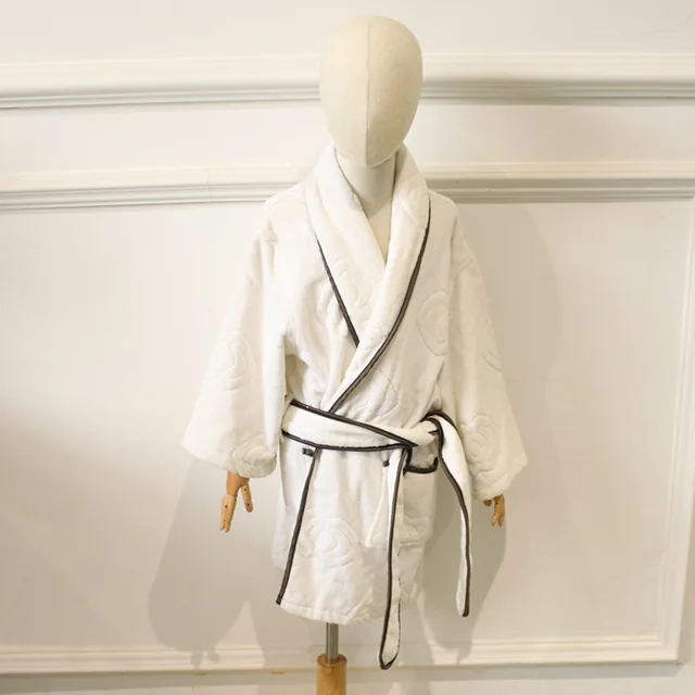 Jacquard Velour Kids Bathrode