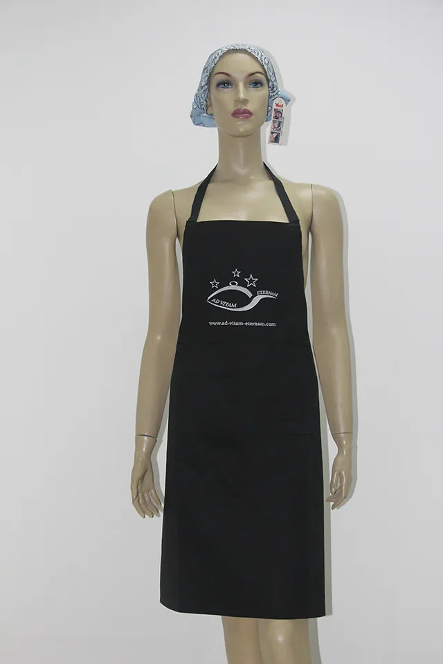 Embroidered apron