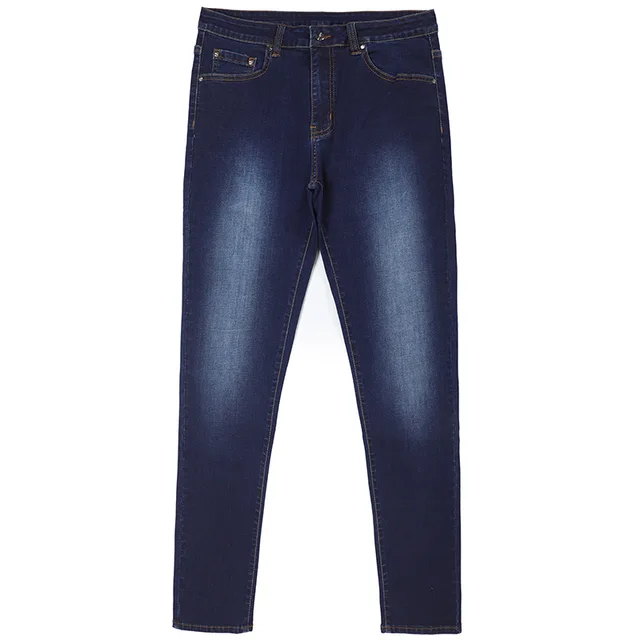 Simple style five pockets jeans pants monkey wash skinny denim jeans mean jeans trousers G2099