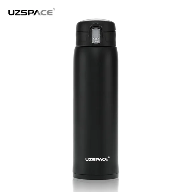 UZSPACE 480ml Vacuum Insulated 304 Stainless Steel Water Bottle
