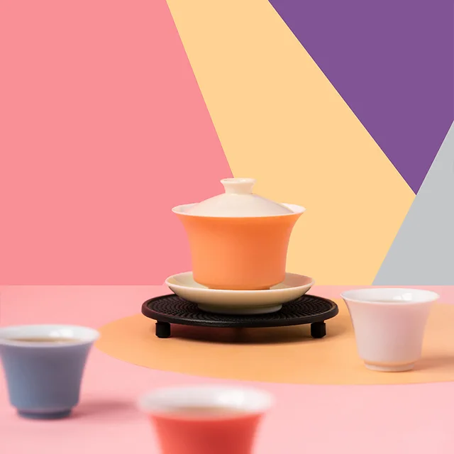Wink series ceramic tea set