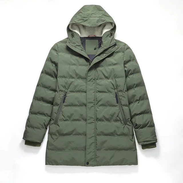 Men's Long Puffer Jacket