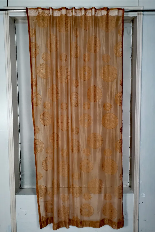100% polyester knitting curtain