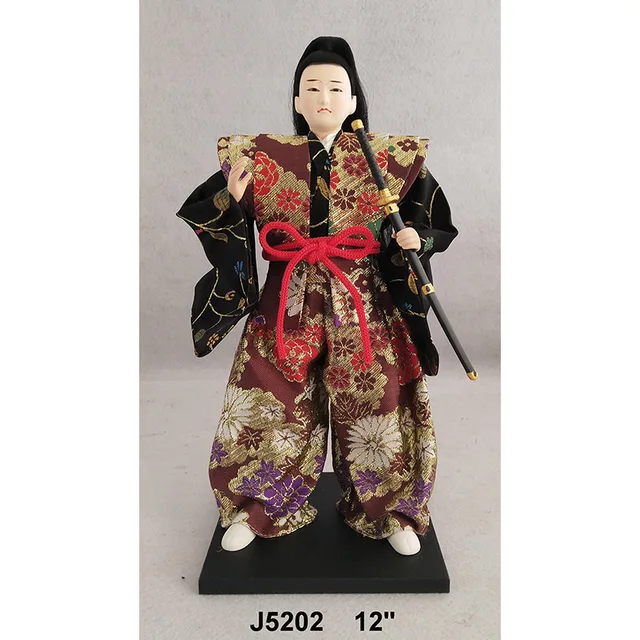 12' Japanese Doll Samruai