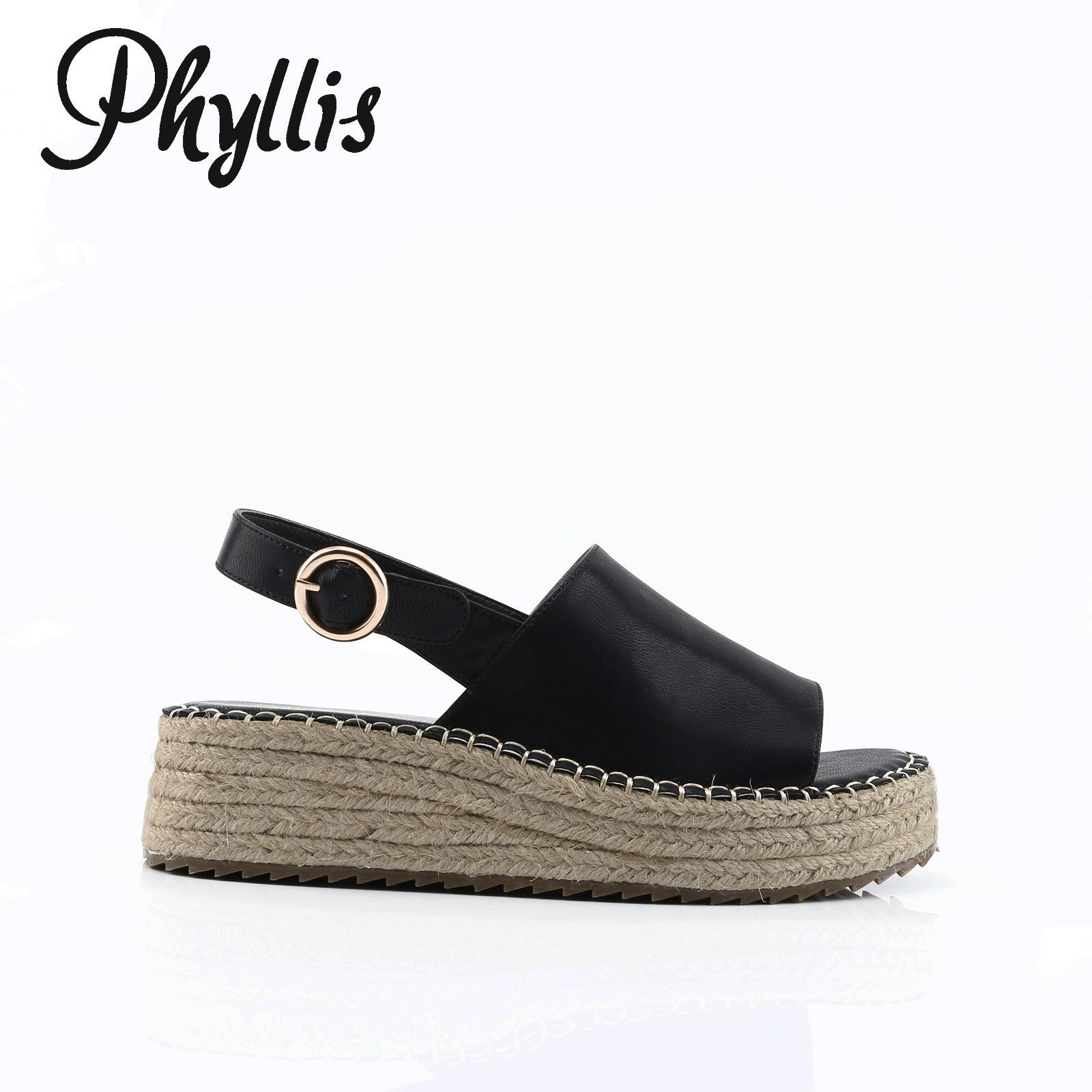 Jute Comfort Middium Wedge Sandals