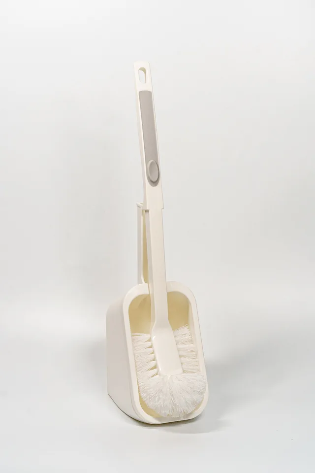 Toilet brush and caddy set