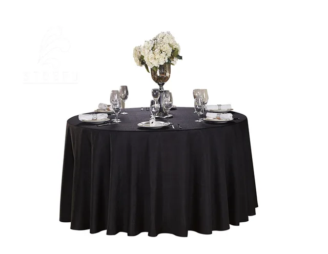 Hotel Double Satin Table Cloth Embossed