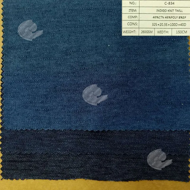 Indigo twill