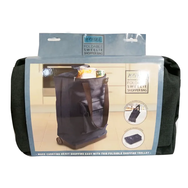 Foldable Wheelie Shopper Bag