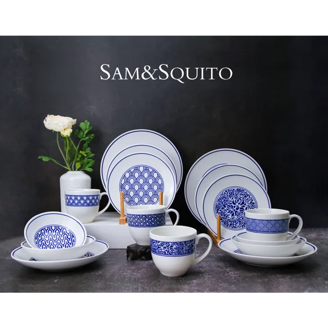 SAM&SQUITO/XIAHE TITO range Japanese style porcelain new bone tableware