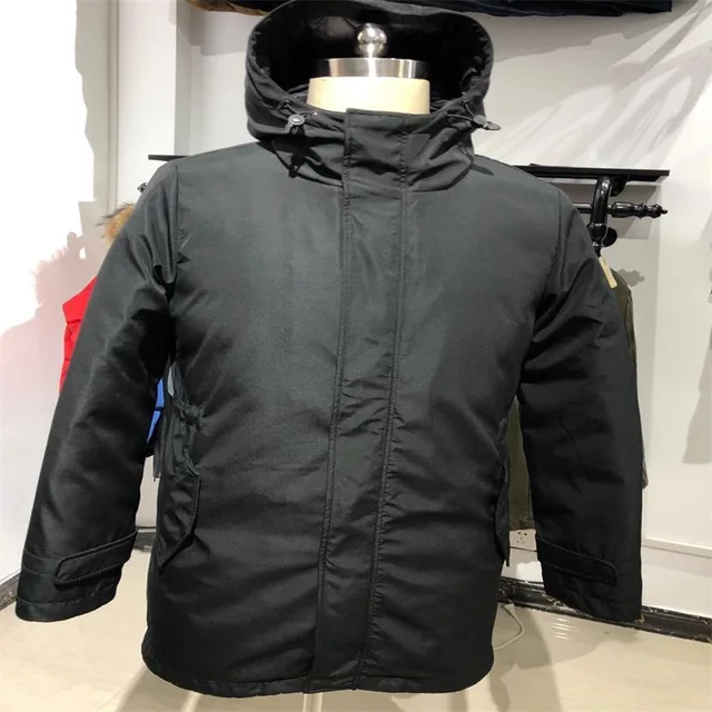 Men's real down jacket