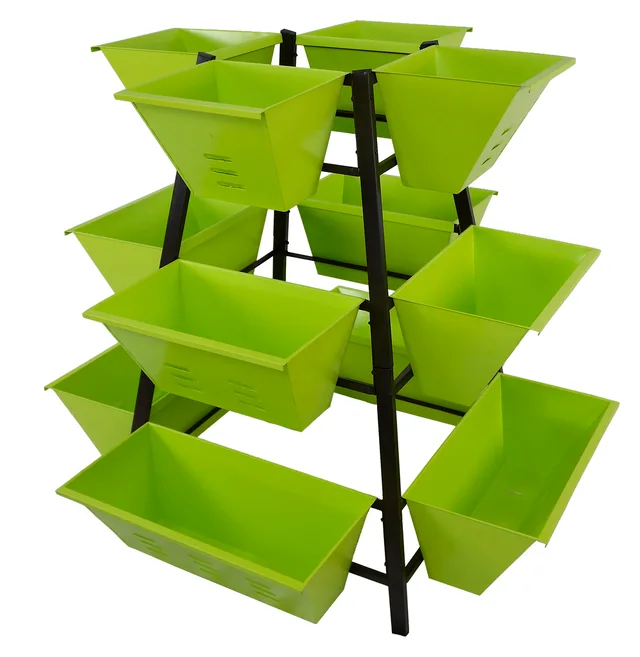 Revolving 4-tier Raised Garden Planter