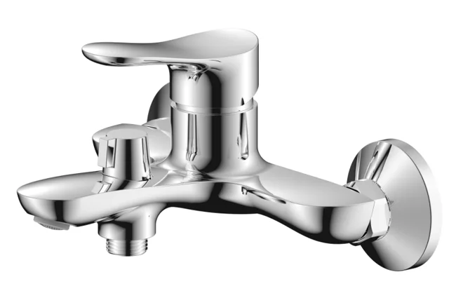 Single-lever shower mixer