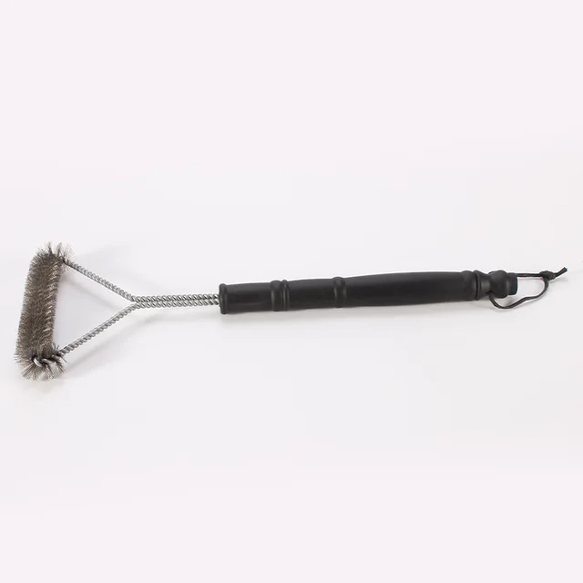 YH-252 17-inch steam grill brush Sabre black brush grill cool bbq accessories available in various designs