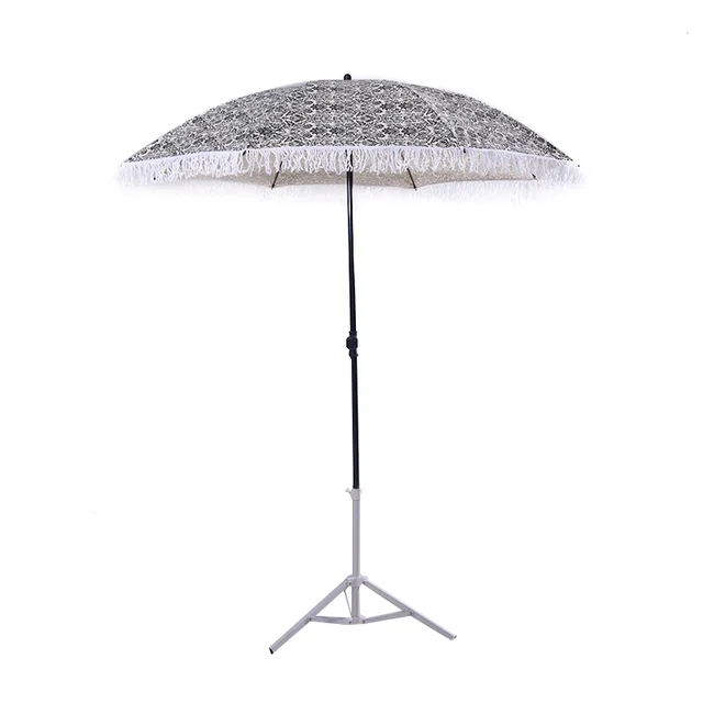 Beach Umbrella with Tassels