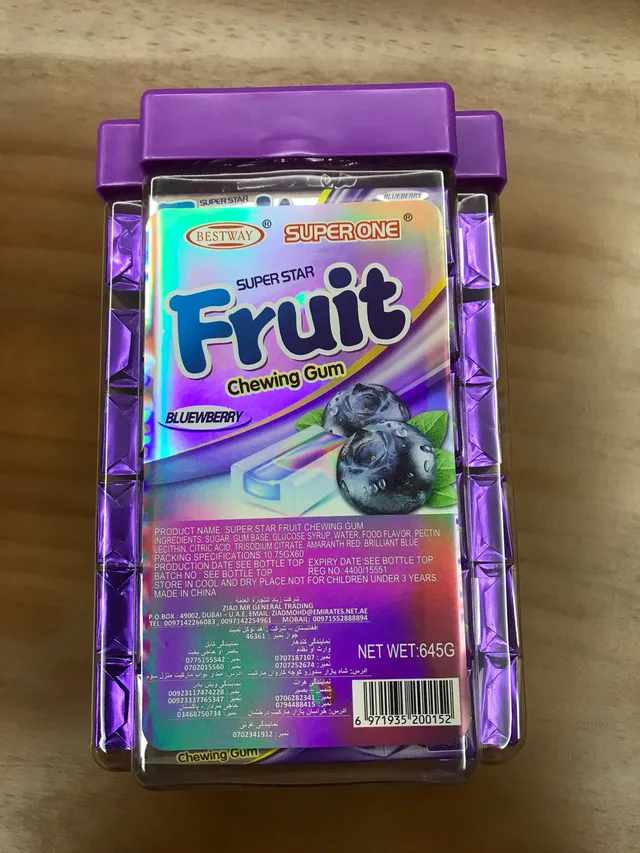 Fruit Chewing Gum