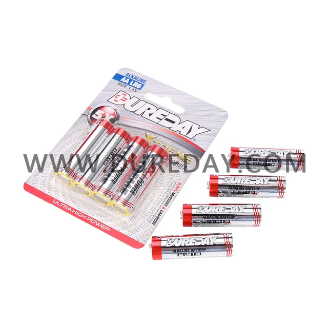Alkaline battery size AAA LR6 5X