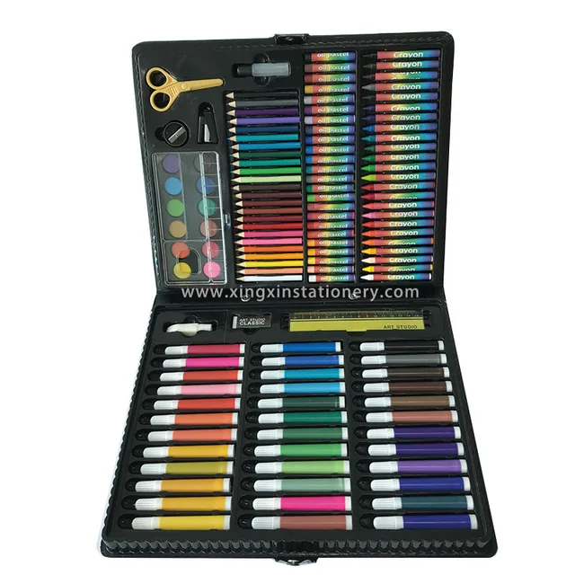 131pcs Plastic Box Art Set
