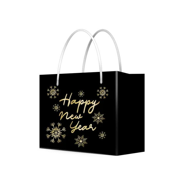 NEW YEAR Party Supplies treat bag medium size