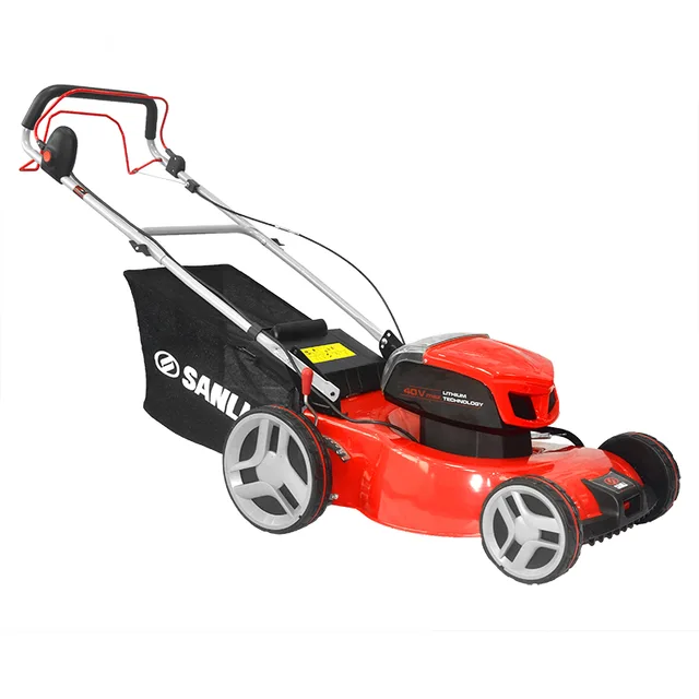 Sanli Battery Lawnmower(18inch,40V,twin-pack batteries,self-propelled)