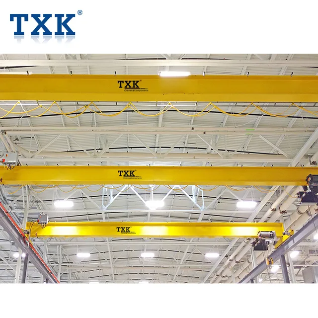 10-32ton Lifting Equipment single Double Beam Overhead Crane for Sale