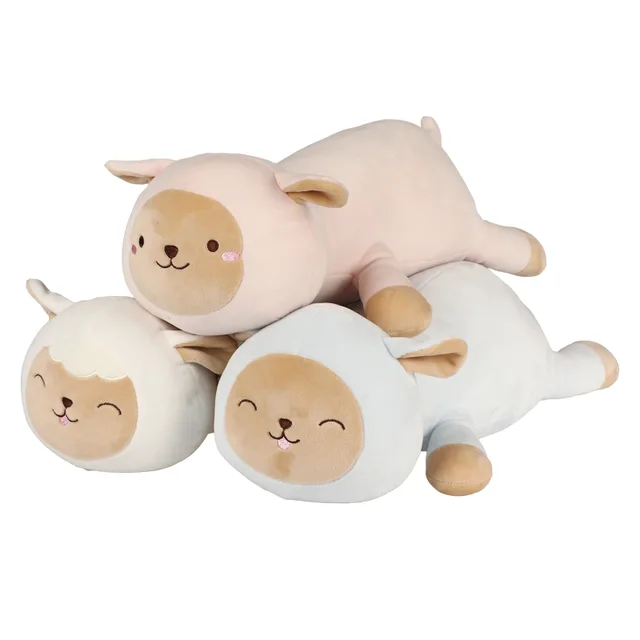 Cute lamb toy cushion