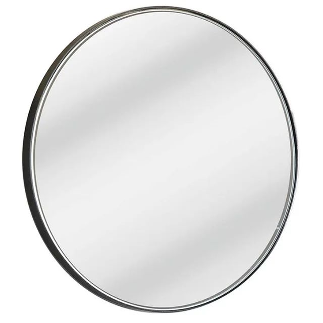 Matt black frame with flat mirror