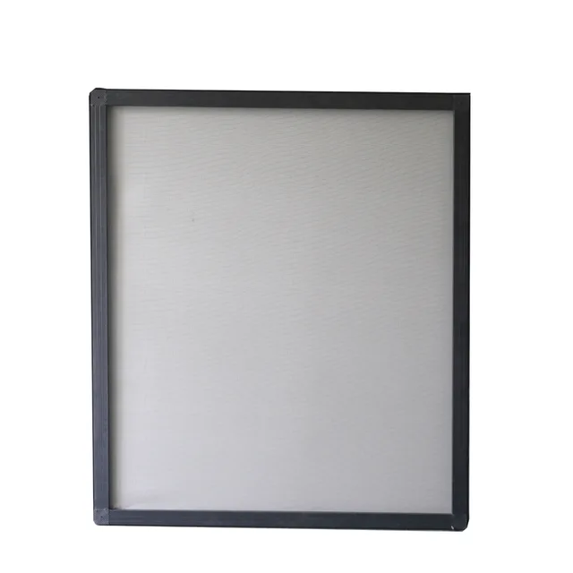 Aluminum Fixed fly and insect screen window/door with fiberglass