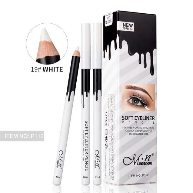 Menow P112 White EyeLiner Pencil