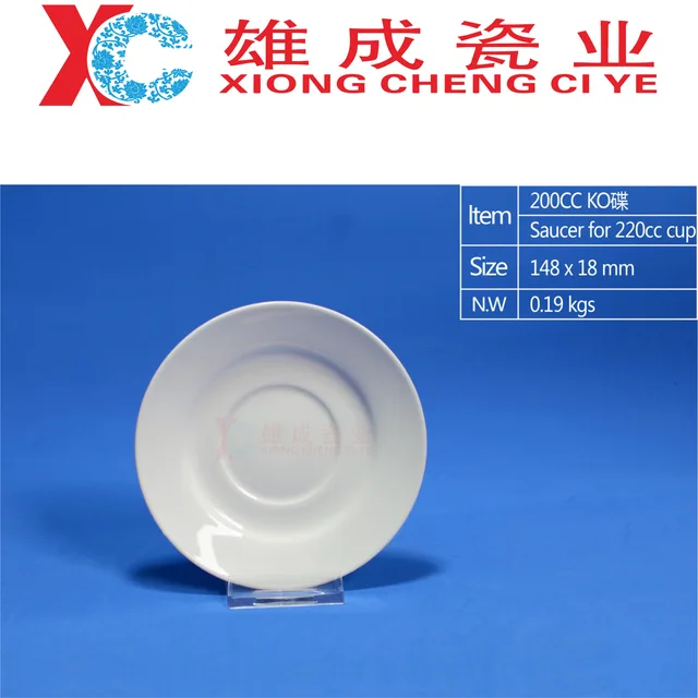 Saucer for 200CC cup
