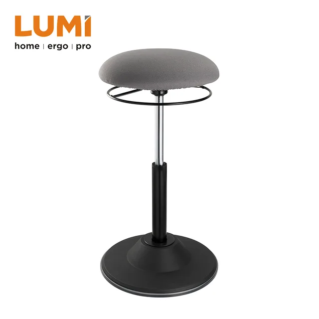 Adjustable-Height Active Wobble Stool