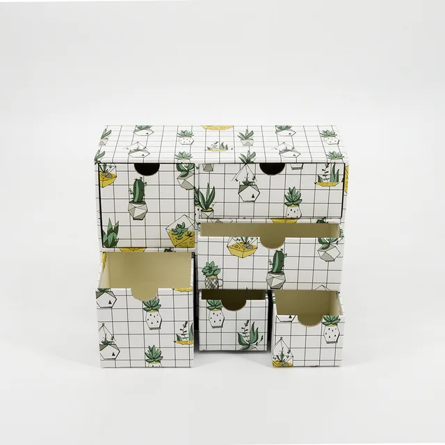 Drawer Shape Box Desktop Box Gift Box Storage Box 1 pc