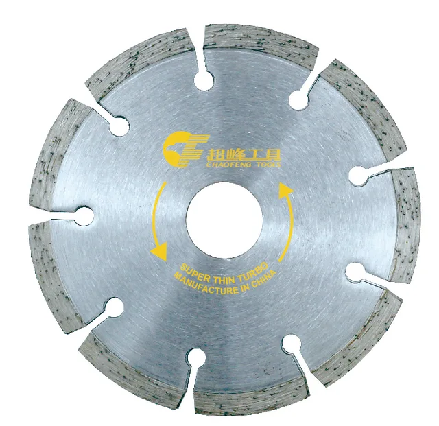Diamond double-deck slotting saw blade
