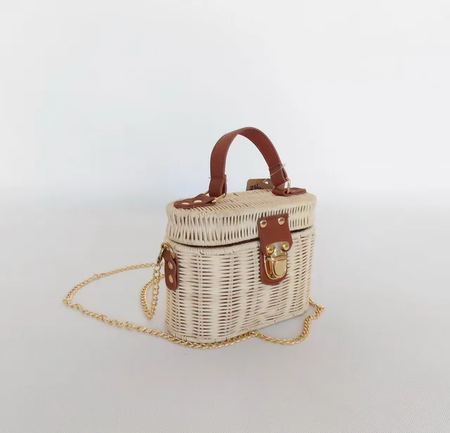 Cane cross - body bag