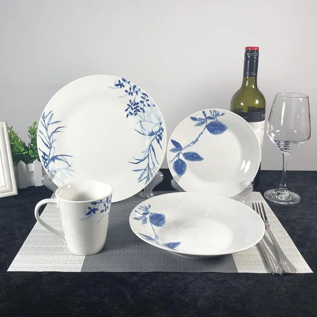 16pcs Round Dinner Sets Porcelain