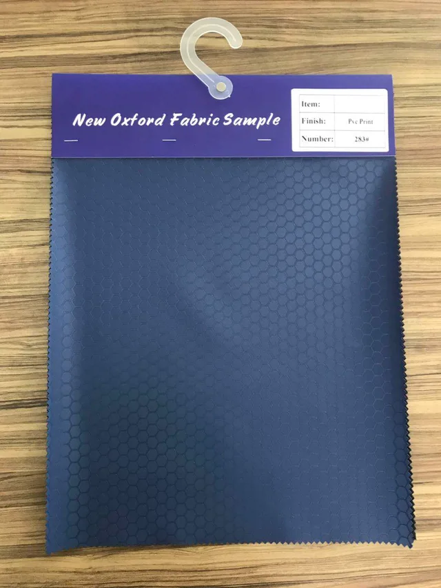 Oxford Fabric Backing With PVC Print
