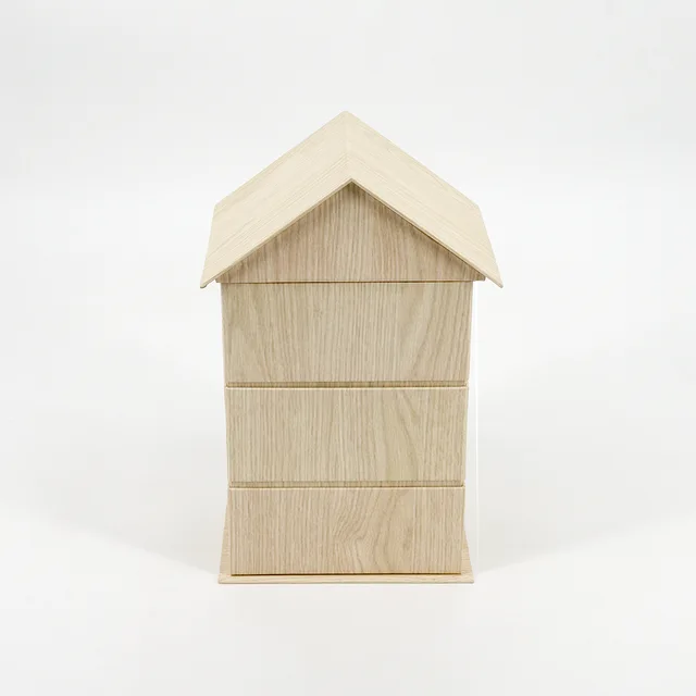 House Shape Gift Box 3 Layers