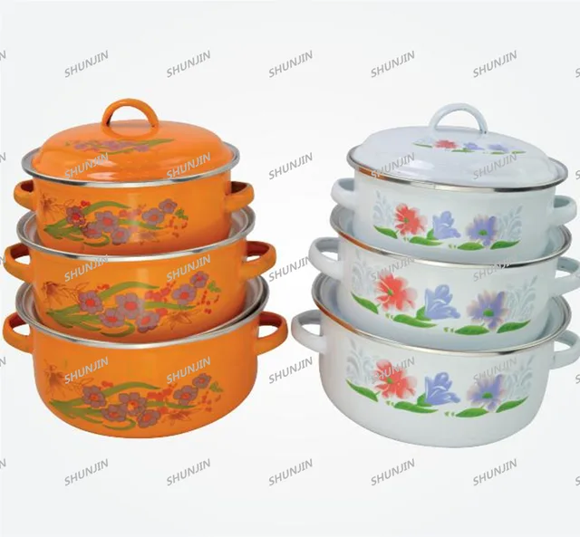 Enamel casserole