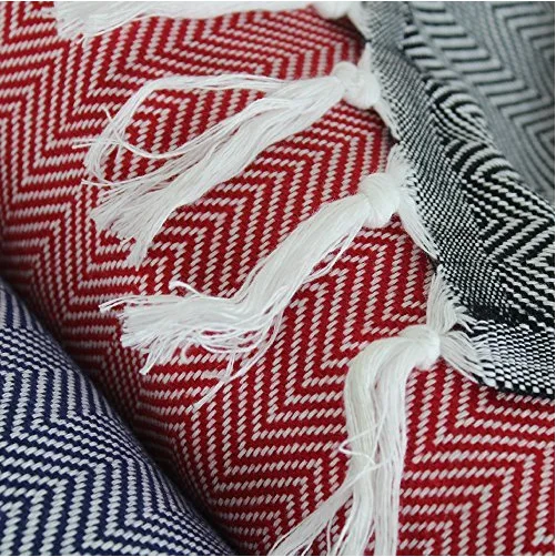 Cotton Hammam Towel, Fouta, Turkish Towel,fringed Towel,