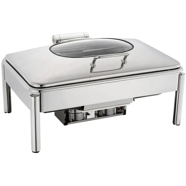 9l Damping Hinge Induction Chafing Dish