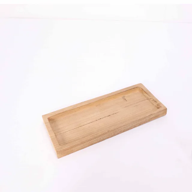 Stock wood tray