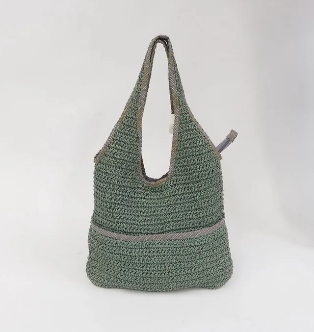 Straw bag